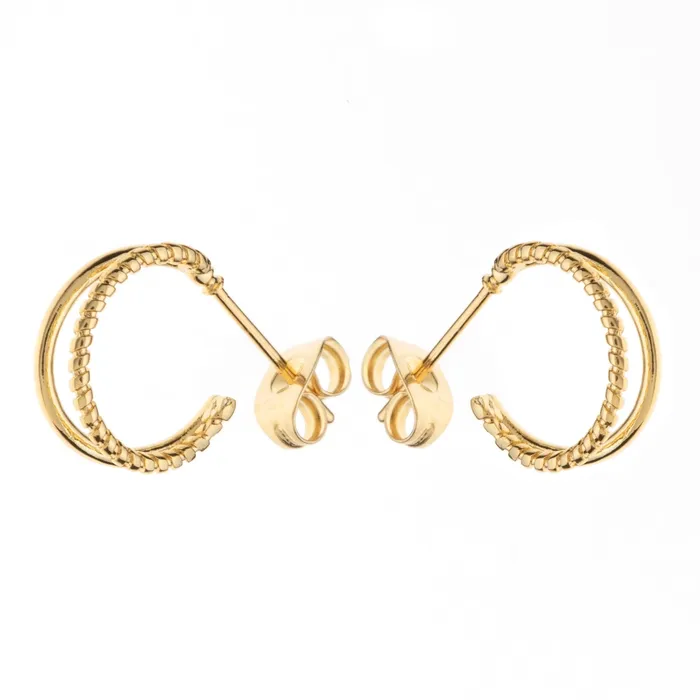 Betty and Biddy PreStyled Sets Double Bar Twisted Gold