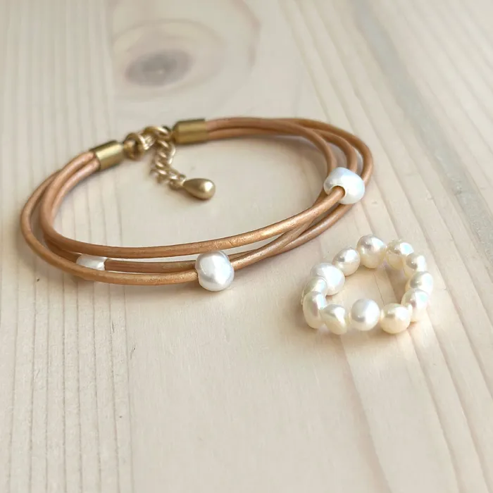 Bubs and Sass Rings Freshwater Pearl Ring