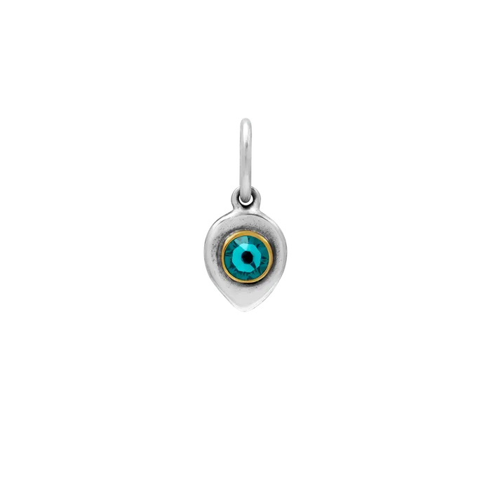 Charm Necklaces Waxing Poetic Birthlight Charm December