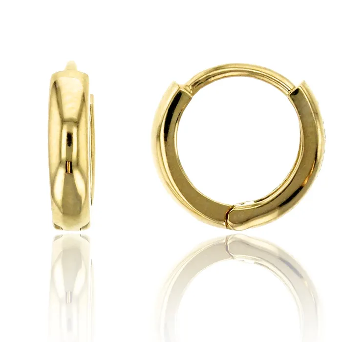 DecadenceJewelry Earrings 14K Yellow Solid Gold High Polished 215mm Thick Huggie Earring Beautiul Huggie Earrings 215x900mm Solid Gold Earrings for Women Teens and Kids DecadenceJewelry Earrings 14K Yellow Solid Gold High Polished 215mm Thick Huggie Earring Beautiul Huggie Earrings 215x900mm Solid Gold Earrings for Women Teens and Kids