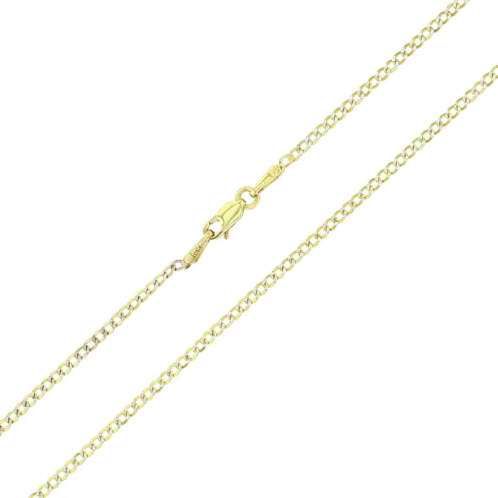 DecadenceJewelry Necklaces Solid 14k Yellow Gold and Twotone 170mm250mm Cuban Chains For Men Italian Gold Chain 14K Gold Cuban Curb Chain Necklace with Lobster Claw Clasp DecadenceJewelry Necklaces Solid 14k Yellow Gold and Twotone 170mm250mm Cuban Chains For Men Italian Gold Chain 14K Gold Cuban Curb Chain Necklace with Lobster Claw Clasp