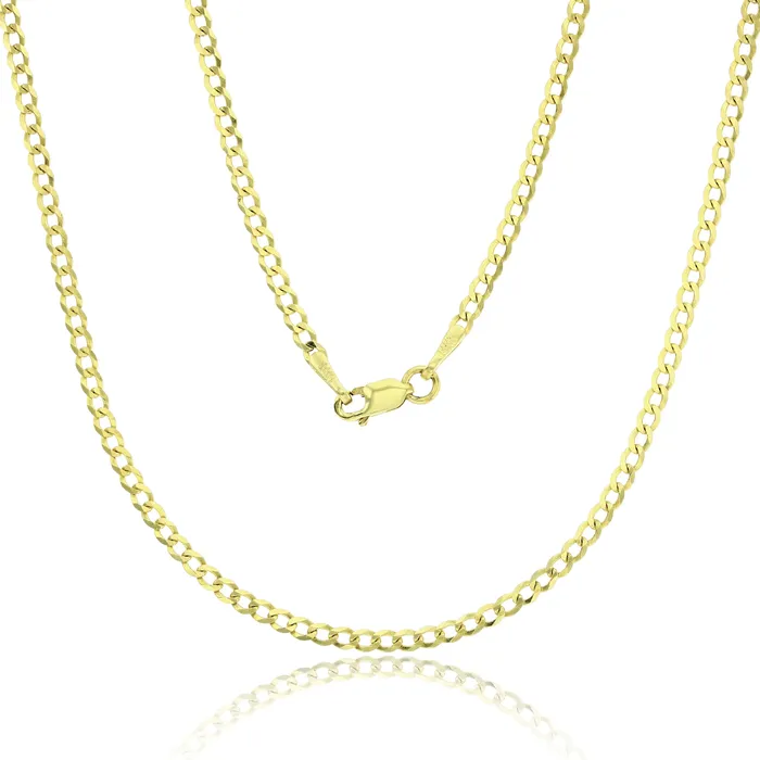 DecadenceJewelry Necklaces Solid 14k Yellow Gold and Twotone 170mm250mm Cuban Chains For Men Italian Gold Chain 14K Gold Cuban Curb Chain Necklace with Lobster Claw Clasp DecadenceJewelry Necklaces Solid 14k Yellow Gold and Twotone 170mm250mm Cuban Chains For Men Italian Gold Chain 14K Gold Cuban Curb Chain Necklace with Lobster Claw Clasp
