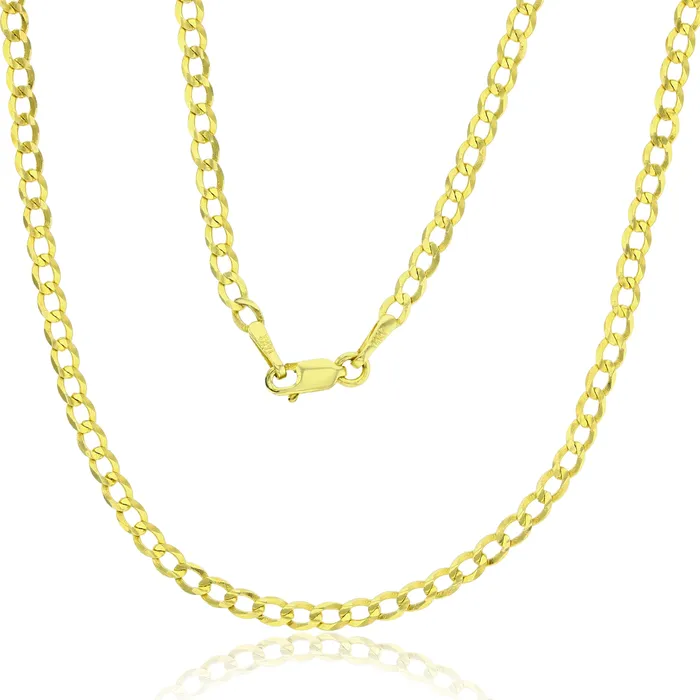 DecadenceJewelry Necklaces Solid 14k Yellow Gold and Twotone 170mm250mm Cuban Chains For Men Italian Gold Chain 14K Gold Cuban Curb Chain Necklace with Lobster Claw Clasp DecadenceJewelry Necklaces Solid 14k Yellow Gold and Twotone 170mm250mm Cuban Chains For Men Italian Gold Chain 14K Gold Cuban Curb Chain Necklace with Lobster Claw Clasp