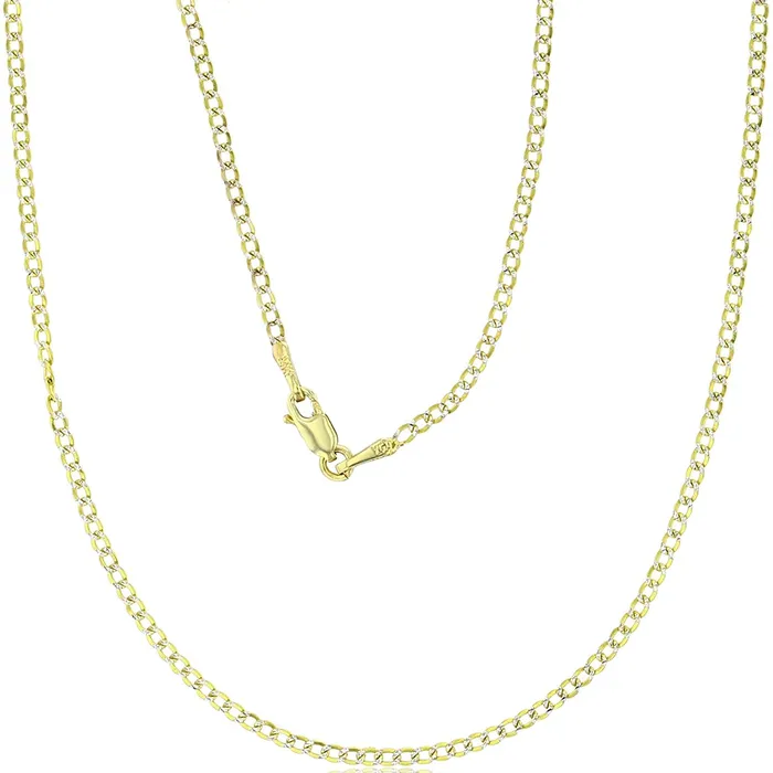 DecadenceJewelry Necklaces Solid 14k Yellow Gold and Twotone 170mm250mm Cuban Chains For Men Italian Gold Chain 14K Gold Cuban Curb Chain Necklace with Lobster Claw Clasp DecadenceJewelry Necklaces Solid 14k Yellow Gold and Twotone 170mm250mm Cuban Chains For Men Italian Gold Chain 14K Gold Cuban Curb Chain Necklace with Lobster Claw Clasp