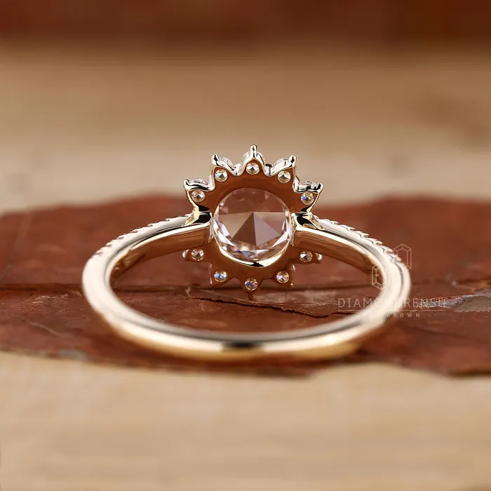 Diamondrensu Rings Rose Cut Diamond Ring A Unique And Modern Touch
