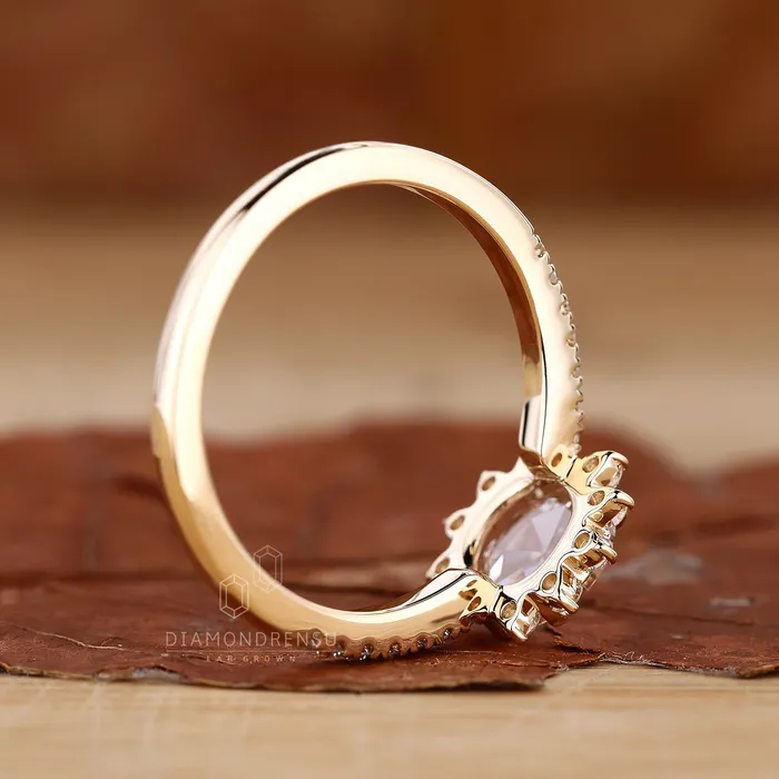 Diamondrensu Rings Rose Cut Diamond Ring A Unique And Modern Touch