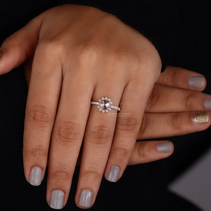 Diamondrensu Rings Rose Cut Diamond Ring A Unique And Modern Touch
