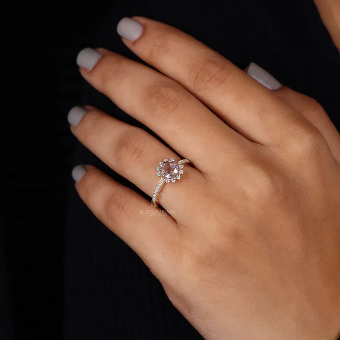 Diamondrensu Rings Rose Cut Diamond Ring A Unique And Modern Touch