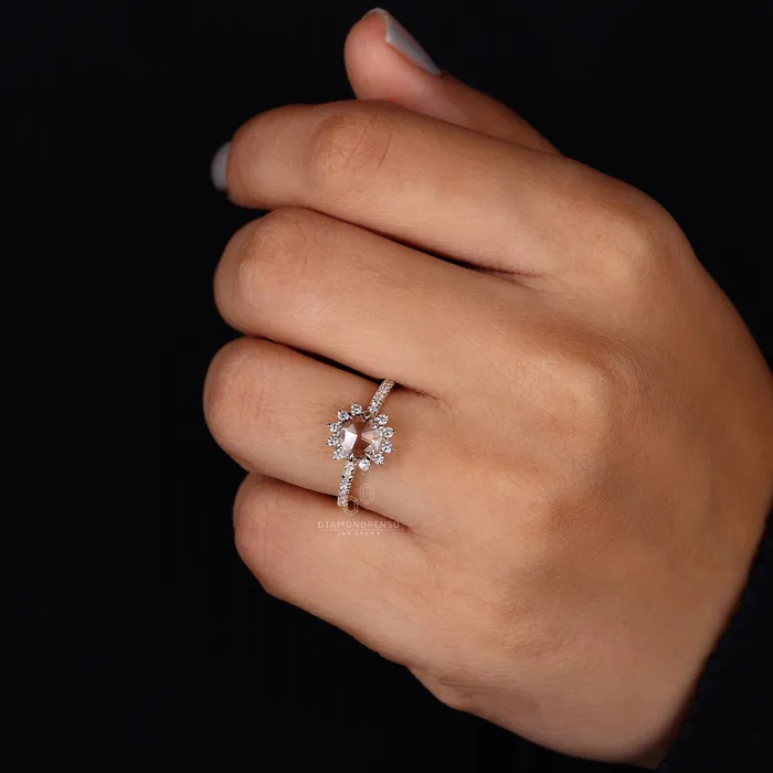 Diamondrensu Rings Rose Cut Diamond Ring A Unique And Modern Touch