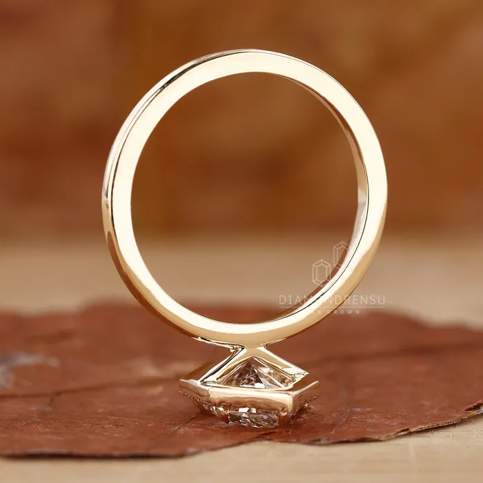 Dutch Marquise Ring Halo Setting Diamondrensu Rings