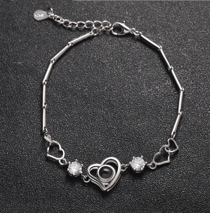 Eclipse Heart Hidden Photo Bracelet Hidden Forever Bracelets
