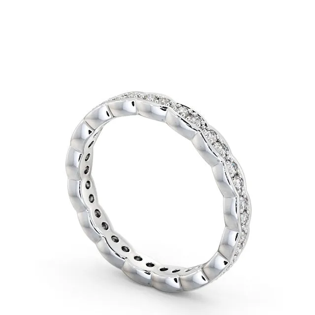 Full Eternity Ring Vintage Design Flawless Moissanite Rings Full Eternity Ring Vintage Design Flawless Moissanite Rings