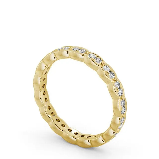 Full Eternity Ring Vintage Design Flawless Moissanite Rings Full Eternity Ring Vintage Design Flawless Moissanite Rings