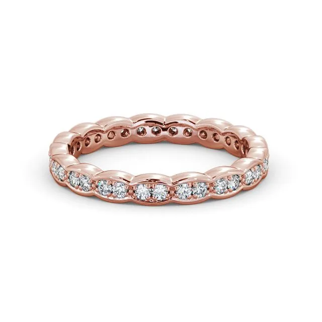 Full Eternity Ring Vintage Design Flawless Moissanite Rings Full Eternity Ring Vintage Design Flawless Moissanite Rings