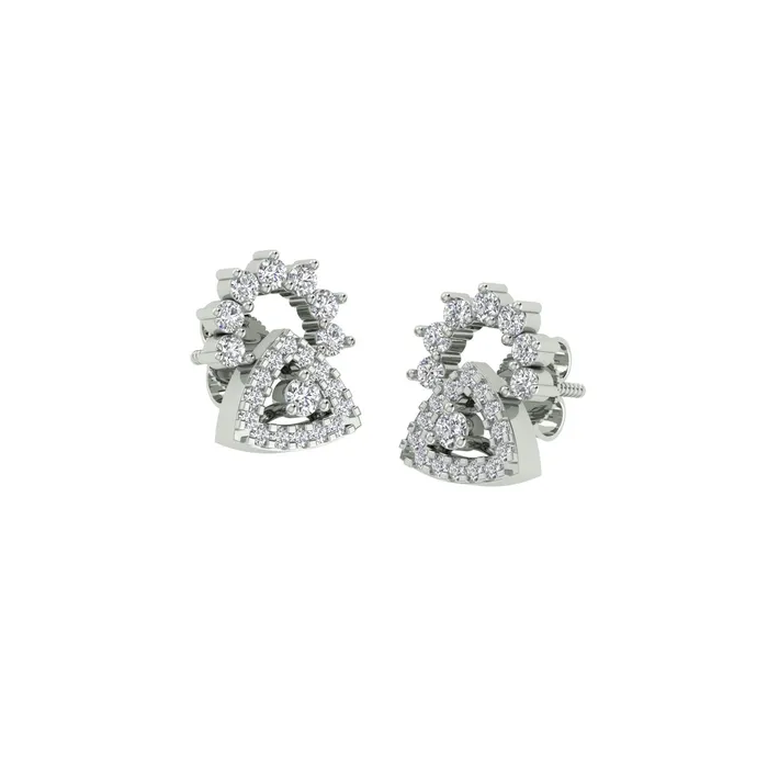 Gold Palace PreStyled Sets 18k White Gold and Diamond Stud with gold weight of 221g Gold Palace PreStyled Sets 18k White Gold and Diamond Stud with gold weight of 221g