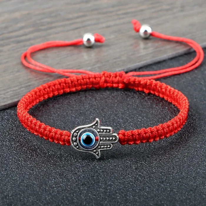 Hidden Forever Bracelets Adjustable Braided Evil Eye Bracelet
