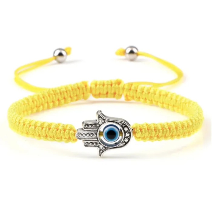 Hidden Forever Bracelets Adjustable Braided Evil Eye Bracelet