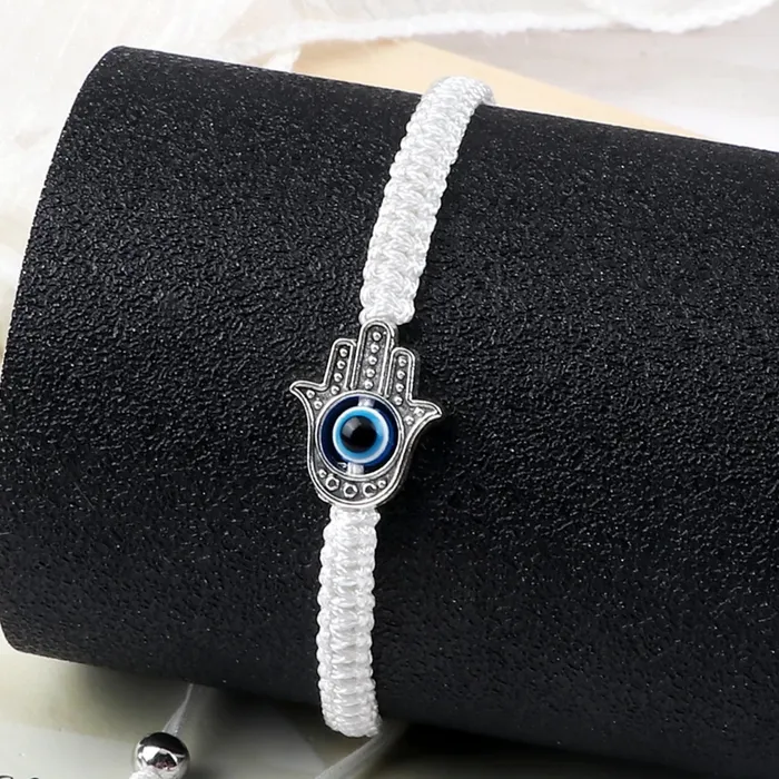 Hidden Forever Bracelets Adjustable Braided Evil Eye Bracelet