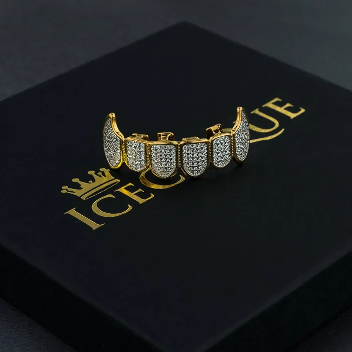 Ice Fiend Iced Gold Grillz iceclique PreStyled Sets