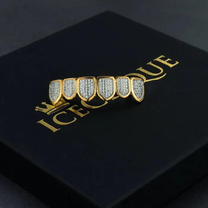 Ice Fiend Iced Gold Grillz iceclique PreStyled Sets