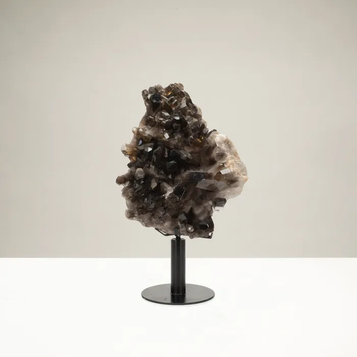 Kalifano Charm Necklaces Smoky Quartz Cluster from Brazil 80 lbs 29