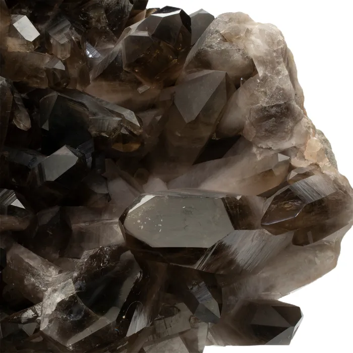 Kalifano Charm Necklaces Smoky Quartz Cluster from Brazil 80 lbs 29