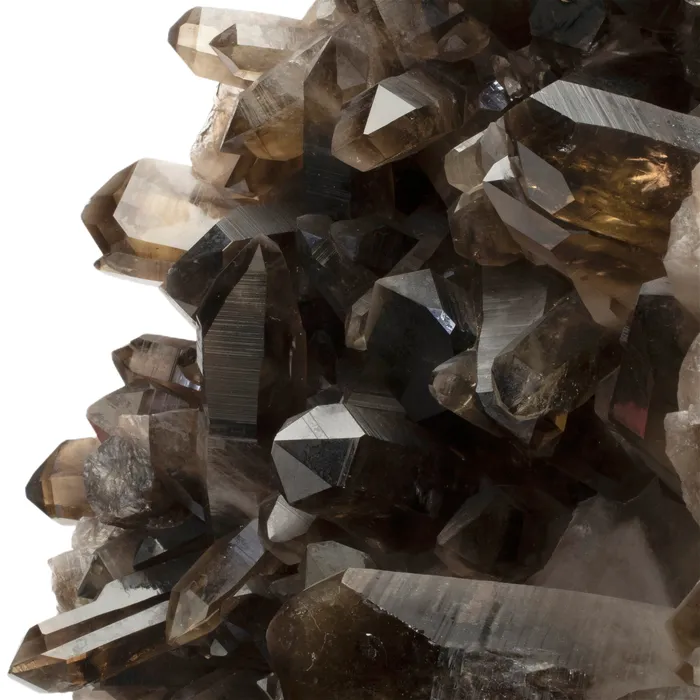 Kalifano Charm Necklaces Smoky Quartz Cluster from Brazil 80 lbs 29