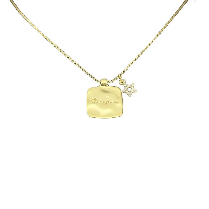 Necklaces Betty and Biddy Deirfir Star Disc Necklace