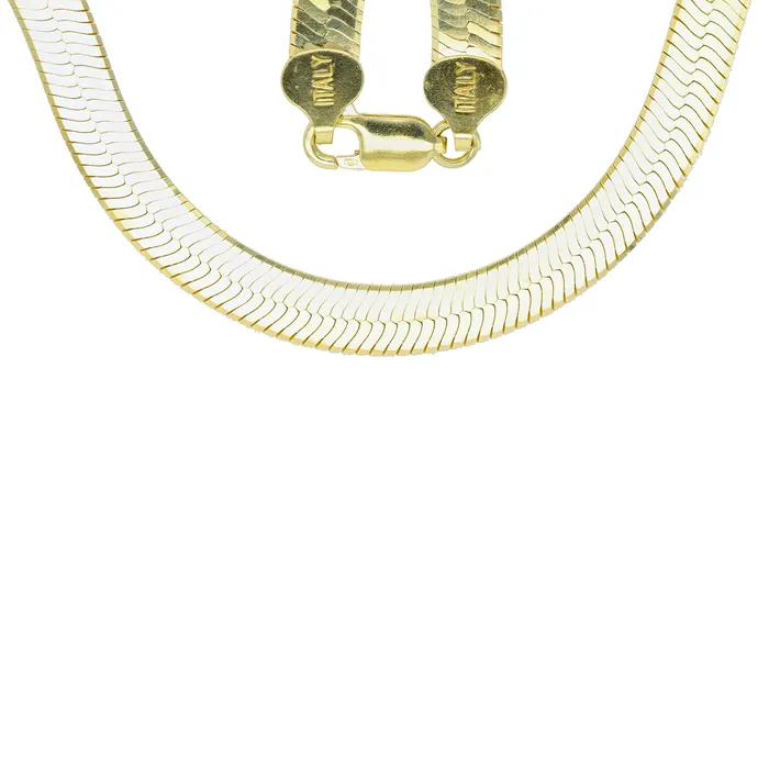 Necklaces Silver Sterling Silver 715mm Herringbone Chain NecklaceRhodium Plated or 14K Yellow Plated Lobster Lock Necklaces Silver Sterling Silver 715mm Herringbone Chain NecklaceRhodium Plated or 14K Yellow Plated Lobster Lock