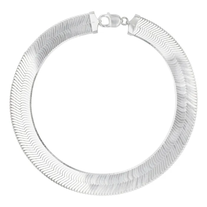 Necklaces Silver Sterling Silver 715mm Herringbone Chain NecklaceRhodium Plated or 14K Yellow Plated Lobster Lock Necklaces Silver Sterling Silver 715mm Herringbone Chain NecklaceRhodium Plated or 14K Yellow Plated Lobster Lock