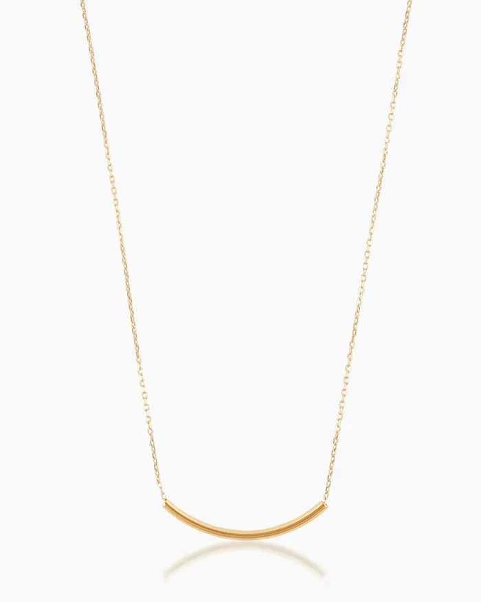 Penny Pairs Necklaces Horizon Gold Necklace
