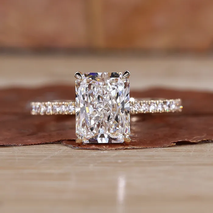Radiant Cut Diamond Ring Your Ultimate Luxury Diamondrensu Rings