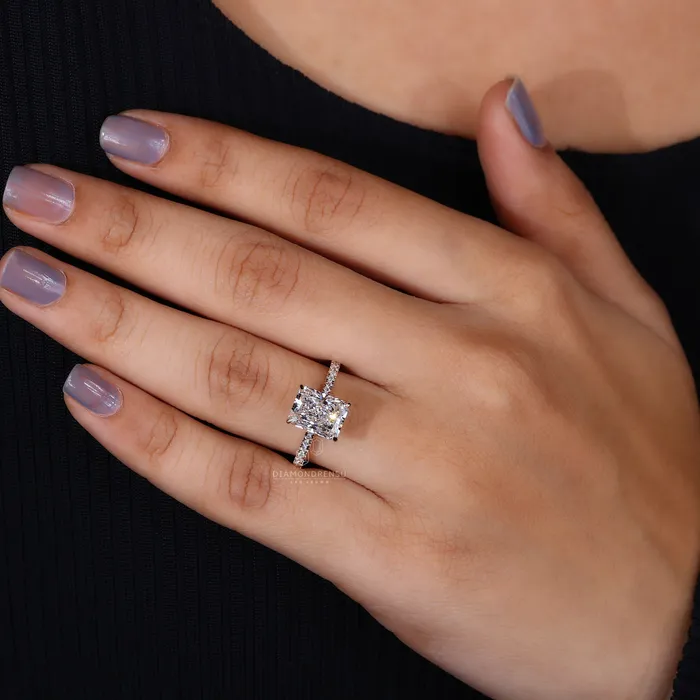 Radiant Cut Diamond Ring Your Ultimate Luxury Diamondrensu Rings