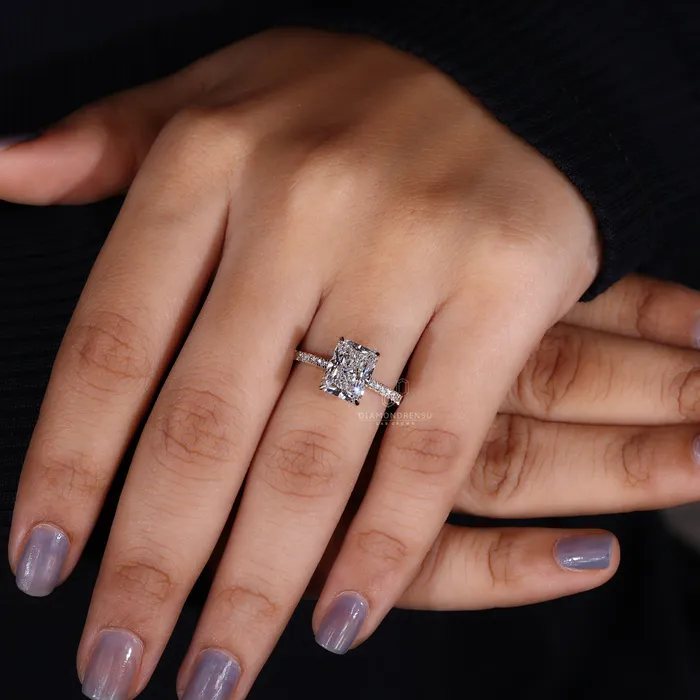Radiant Cut Diamond Ring Your Ultimate Luxury Diamondrensu Rings