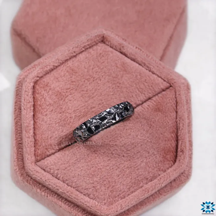 Rings Diamondrensu Hammered Finish Oxidized Silver Mens Oxidized Wedding Ring Rings Diamondrensu Hammered Finish Oxidized Silver Mens Oxidized Wedding Ring