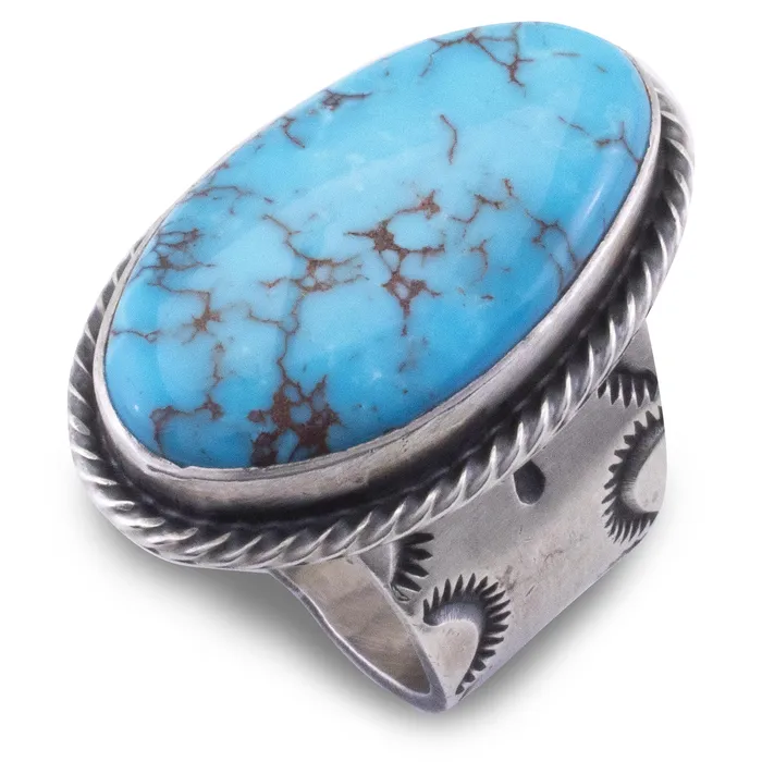 Rings Kalifano Prince Turquoise USA Native American Made 925 Sterling Silver Ring Rings Kalifano Prince Turquoise USA Native American Made 925 Sterling Silver Ring