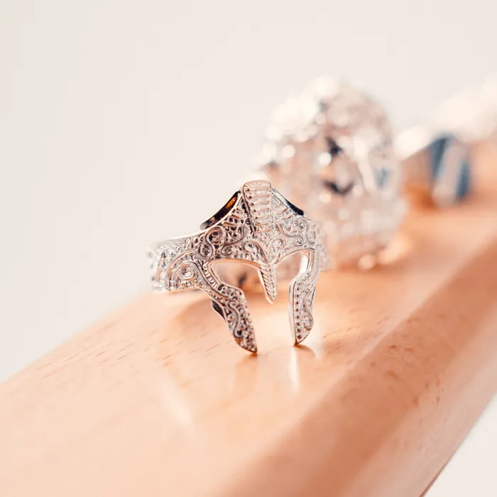Rings LJ Spartan Helmet Ring