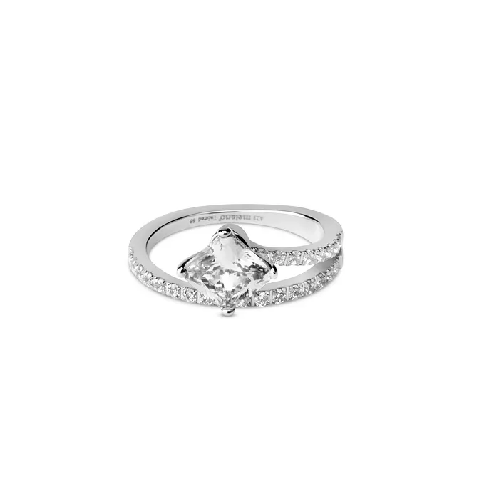 Rings Melano Twisted Ice Queen Ring Set Melano
