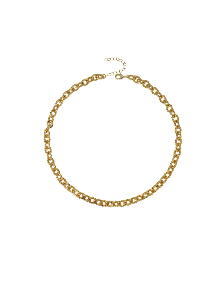 Rounded Twist Necklace Betty and Biddy Necklaces