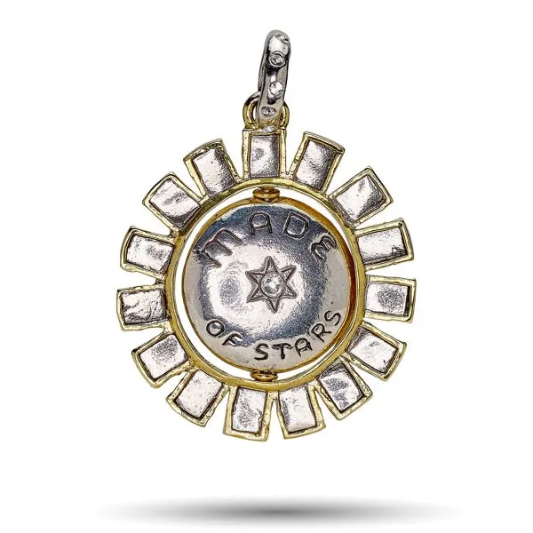 Waxing Poetic Made of Stars Spinner Pendant Necklaces